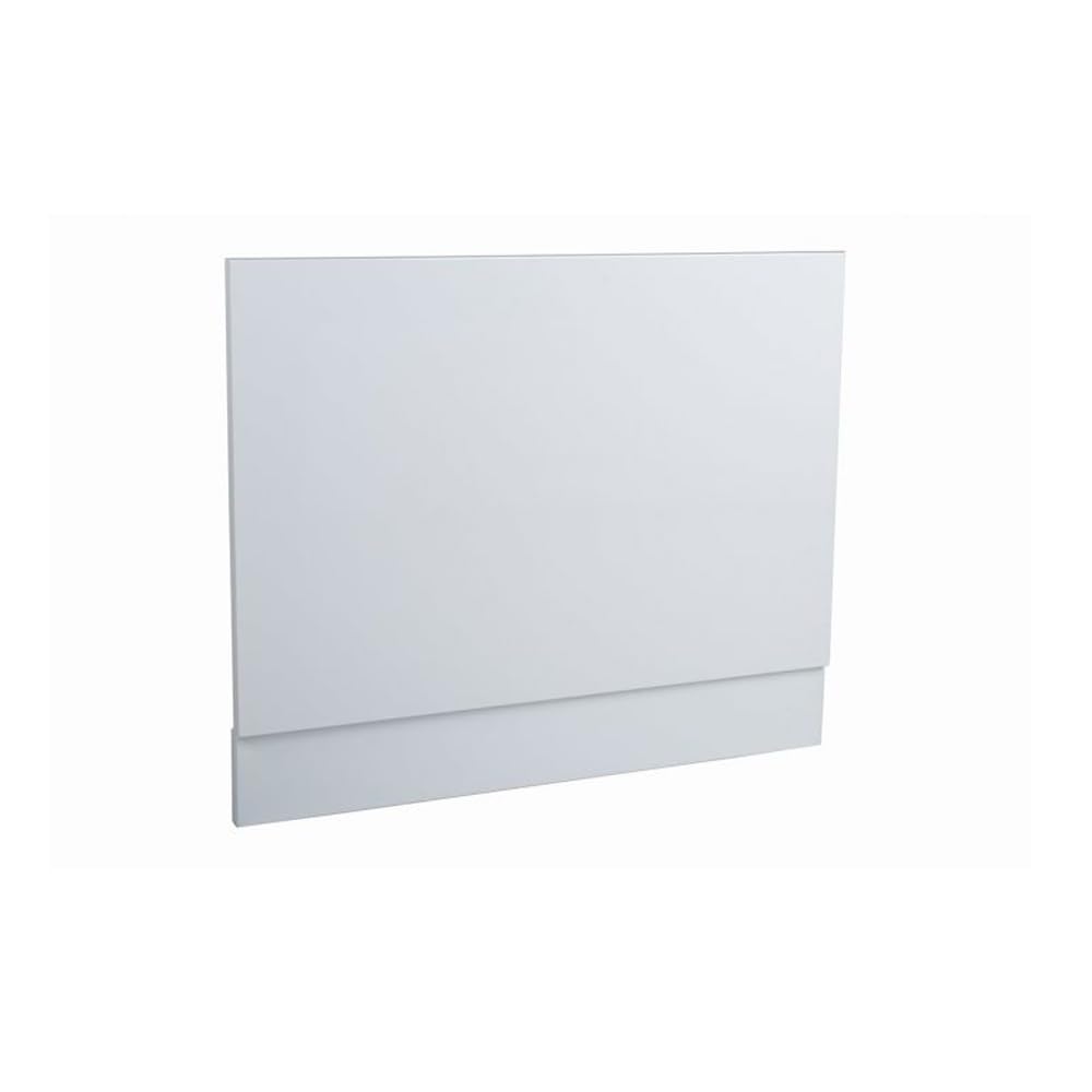 Nrg Gloss White 700Mm Mdf Front Bath Panel, Adjustable Height