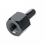 Emgo Universal Mirror Adapters - 10mm Male to 8mm Female/Black