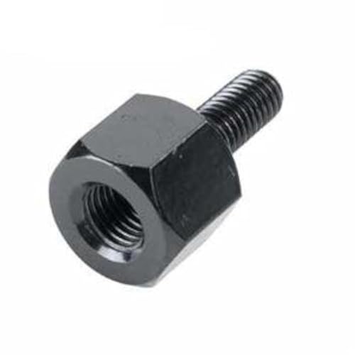 Emgo Universal Mirror Adapters - 10mm Male to 8mm Female/Black
