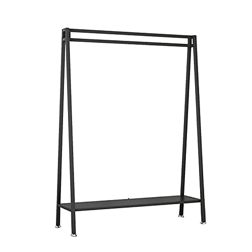Porte-Manteau Porte-Manteaux En Métal Avec Étagères De Rangement Vêtements Présentoir Chambre Tringle À Vêtements Cintre Entrée Étagère À Chaussures...