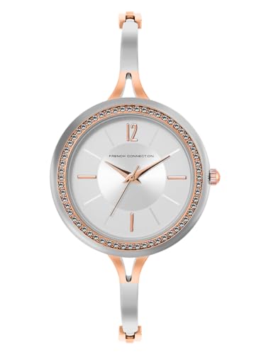 French Connection Spring-Summer 2023 Analog Silver Dial Womens Watch-FCN00091D (B0C6GYY2VP) Amazon Price History, Amazon Price Tracker
