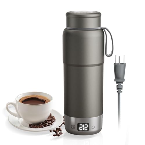 Lunowa 520ml Pure Titanium Portable Electric Kettle