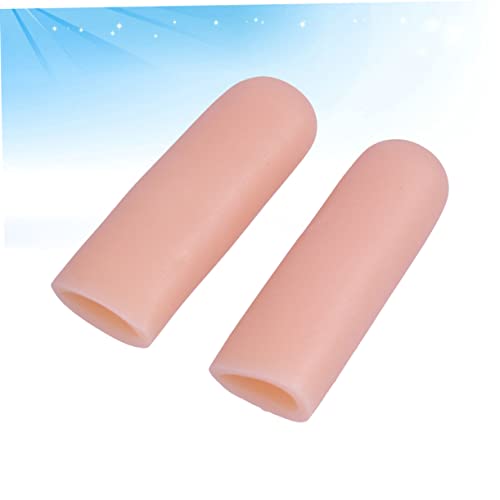 Didiseaon 10pcs Gel Toe Sleeves Toe Protector for Sports Finger Separator Sleeves