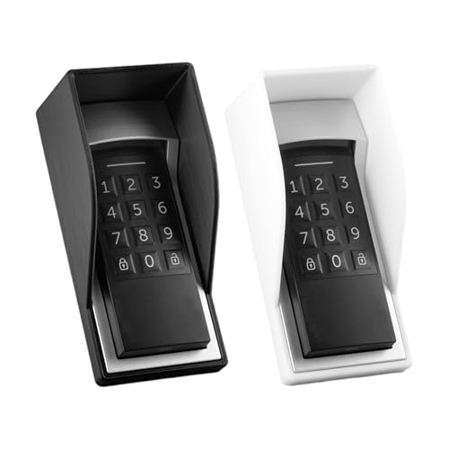 Cleverstation Wandhalterung - passend für Homematic IP Keypad Überdachung, Sichtschutz, Dach für Homematic IP