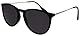 OPULIZE Jet Sonnen Leser Brille 2er Pack Stilvoller großer Designer-Rahmen Kratzfest Getönte Linse UV400-Schutz Schwarzgummierte Vorderseite Schildpattbraune Herren Damen SS96-12 +1.00