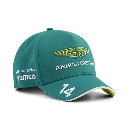 Casquette Enfant Aston Martin F1 PUMA Vert 2026 : Accessoire Alonso Idéal pour les Jours de Grand Prix