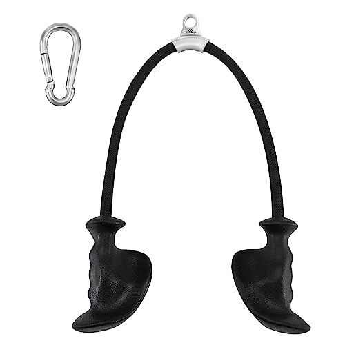 HXD-ERGO Cuerda Tríceps para Polea Gimnasio Casa – Accesorio Gym ...