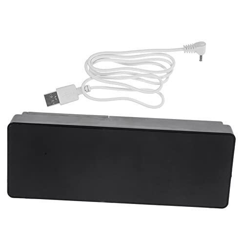 POPETPOP Digital LED con Pantalla Grande De Electrónico para Dormitorio Base Estable Lectura y Moderno Sin Batería para Adultos
