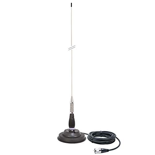 Antenne CB PNI ML100, Longueur 100 cm, Support magnétique 125 mm Inclus