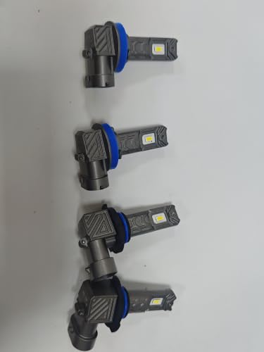 Image of Marsauto 9005 H11 LED Bulbs Combo, IP68 Plug and Play, Pack of 4