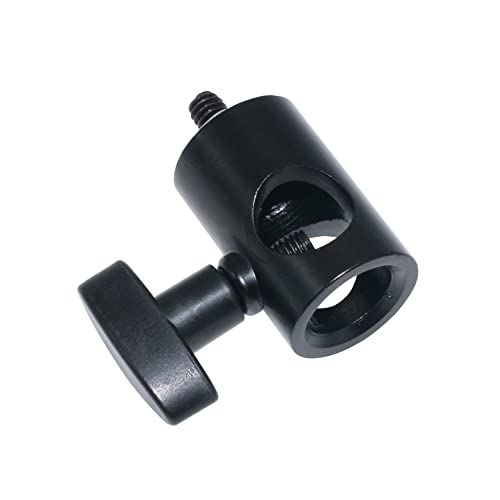 Adaptador hembra 16 mm versátil con tornillo de 6,4 mm estándar y doble rosca 6
