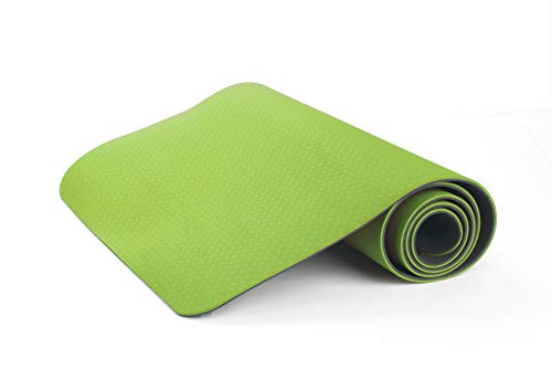 Mind Reader プロ 環境に優しい ノンスリップ フィットネス グリーン 2TONEMAT-GRN
