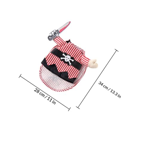 Disfraz divertido para perro talla M cosplay SHINEOFI miniatura 2