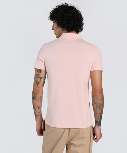 Image of Puma Men's Cotton Slim Fit Classic Solid Polo T-Shirt