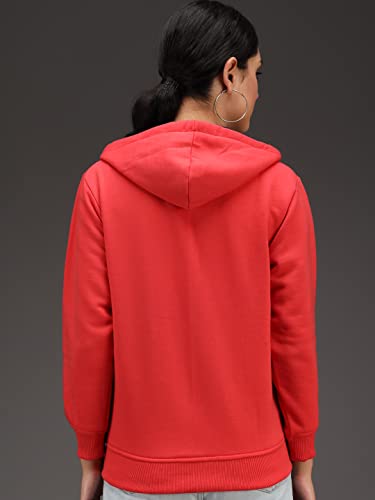 Image of eKools� Women's Fleece Winters Hoodie Sweatshirt Zipper with Pockets (Flee1 Series)