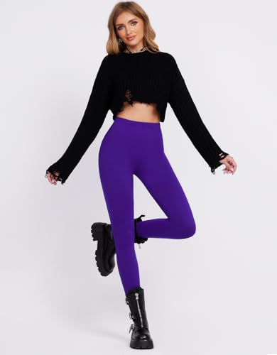 Image of sissycos Women's 80s Leggings Neon Artistic Splash Printed Pants
