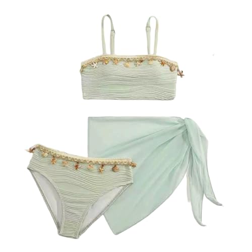 Maillot de bain deux pièces filles avec shorty anti-frottement