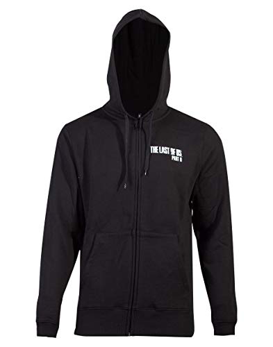 The Last Of Us Part 2 - Firefly Homme Sweat-Shirt zippé à Capuche Noir M
