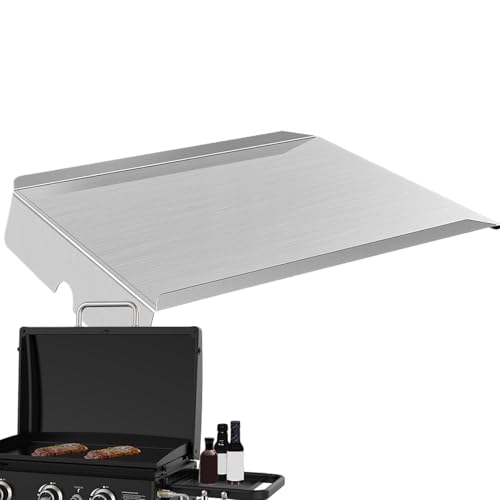 Mimoqk - Pantalla térmica para parrilla | Piezas de repuesto para ahumadero y barbacoa, protección antigoteo para uso exterior, hogar, camping jardín, terraza