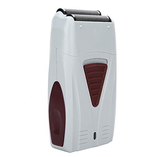 Syrisora USB Rechargeable Reciprocating Electric Shaver Beard Trimmer for Razor Tool White