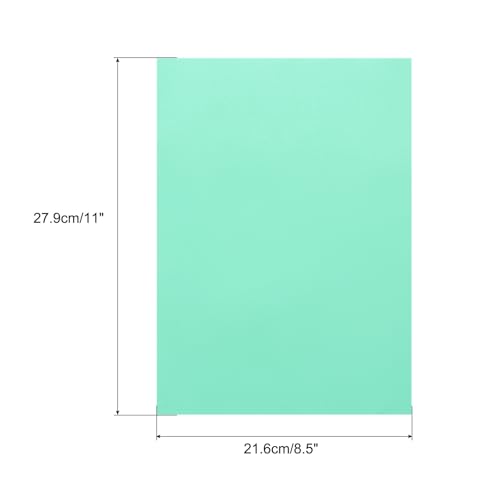 MECCANIXITY Colored Vellum Paper, 20 Sheet Sky Blue Transparency 8.5 x 11 Printable Vellum Paper, Translucent Vellum Sheets for Printing Wedding Invitations Ink Jet Laser Printer by MECCANIXITY - Image 2