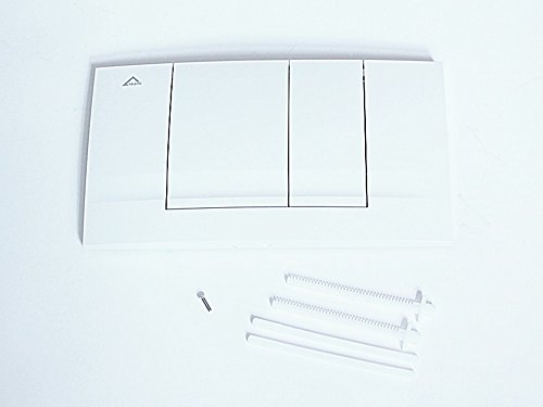 Preisvergleich Produktbild Friatec WC Betätigungsplatte F 102 weiß-alpin