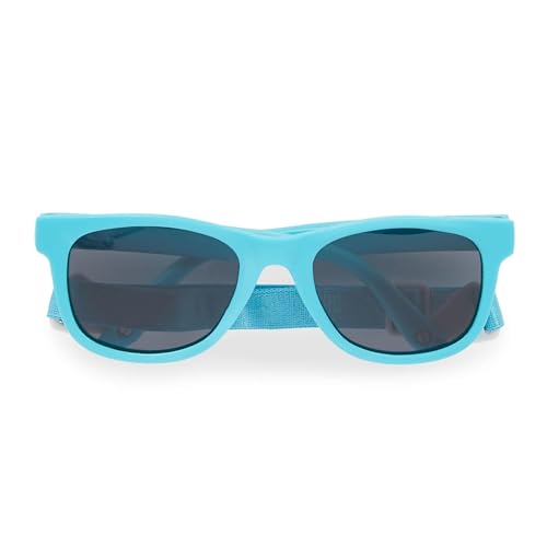 Original Dooky Santorini Blue Lunettes de soleil pour enfants, protection bébé (pour jeunes enfants et bébés, protection UV-A & UV-B, verre incassable avec...