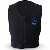 Unisex Youth/Adult diabetes sports vest with phone pocket, CGM compatible vest, Activity tracker/heart monitor pocket (BLACK, ADULT LARGE)