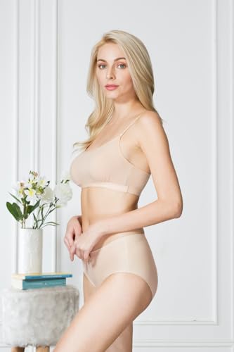 Image of Van Heusen Women's Beginner's Cotton Bra | Full Coverage | Non-Padded | Non-Wired | Detachable Straps | Breathable Fabric | Soft Cotton Stretch | Keeps You Fresh | Teenage Essential | Style 11020