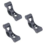 Sosoport 3 Piezas reemplazo de extensión de Bicicleta Accesorios Bicicleta Carretera Accesorios para Bicicleta Pernos de vástago de Bicicleta Manillar de Bicicleta Extensor de Bicicleta