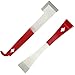 Kasteco 2 Pack Stainless Steel Beekeeping Hive Tool Hive Scraper Tool Bee Frame Lifter and Scraper Equipment for Beekeepers, 2 Types