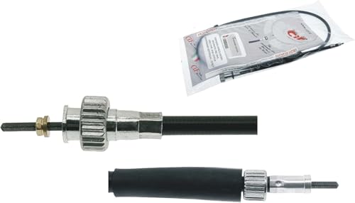 CifFerrigno Cavo Contachilometri Compatibile Con Piaggio Liberty 50-125-150 (97-05) 4T 50 (00-02) 125 (98-02) - SIM/OEM 560973 - Lunghezza Guaina 905mm - Lunghezza Cavo 950mm
