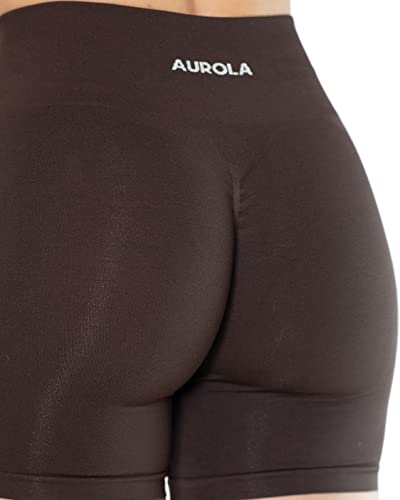 Image of AUROLA Intensify Workout Shorts for Women Seamless Scrunch Short Gym Yoga Running Sport Active Exercise Fitness Shorts