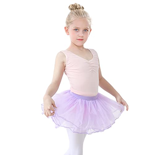 Tutu-Röcke für Mädchen, Ballett-Tanzröcke für Kinder, Mädchen, 4-lagige Tüll-Tutu-Geburtstags-Prinzessinnen-Party Cover