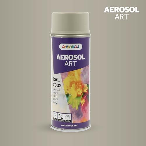 DUPLI-COLOR AEROSOL ART RAL 7032 Kieselgrau glänzend 400 ml - Sprühfarbe – Ansicht 2
