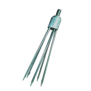 Qstdgvpw Angel Gaffs 5-Zinken Harpune