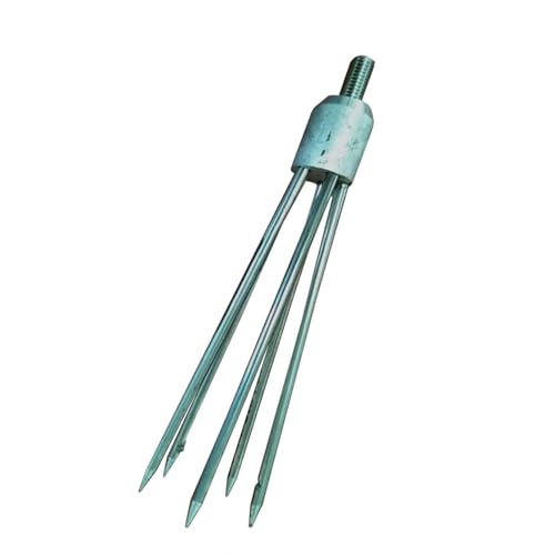 Qstdgvpw Angel Gaffs 5-Zinken Harpune