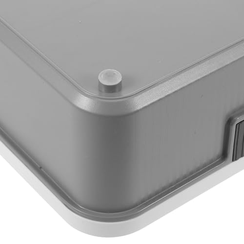 Boîte de rangement verrouillable 16l : coffre fort plastique ABS code secret pour document - 3