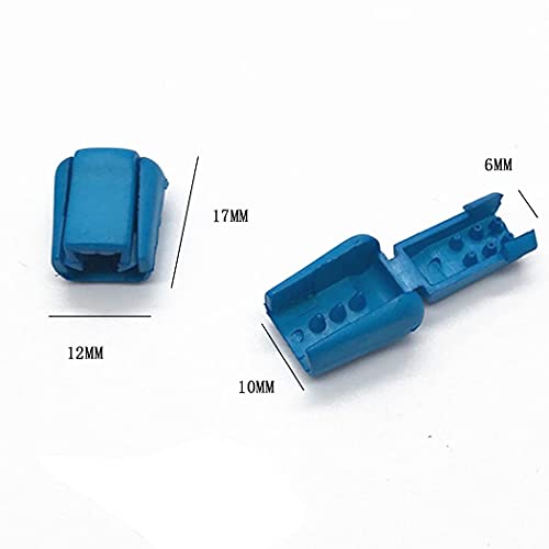 50 pezzi di chiusura a cordoncino, chiusura lampo