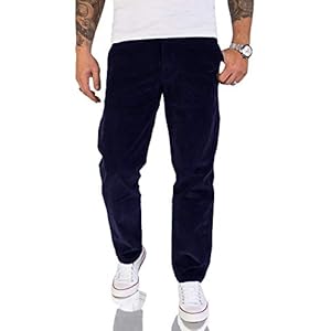 Herren Cord Hose Regular Fit Chino Hose RC-2156