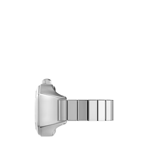 Image of Fossil Women's Watch Ring, Quartz Stainless Steel Two-Hand Ring Watch for Women