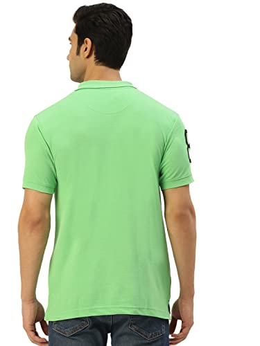 Image of CHKOKKO Men's Cotton Regular Fit Half Sleeves Polo T-Shirt