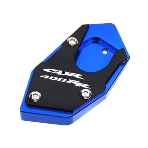 Coussinet de béquille CBR400RR : support élargi et stable couleur titane