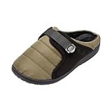 SUBU [スブ] BELT ベルト サンダル 冬用サンダル スリッパ レディース メンズ サイズ調節 暖かい ルームシューズ ダウン 外履き 男女兼用 BT KH 1 カーキ KHAKI SB-212 24.0 cm [並行輸入品]