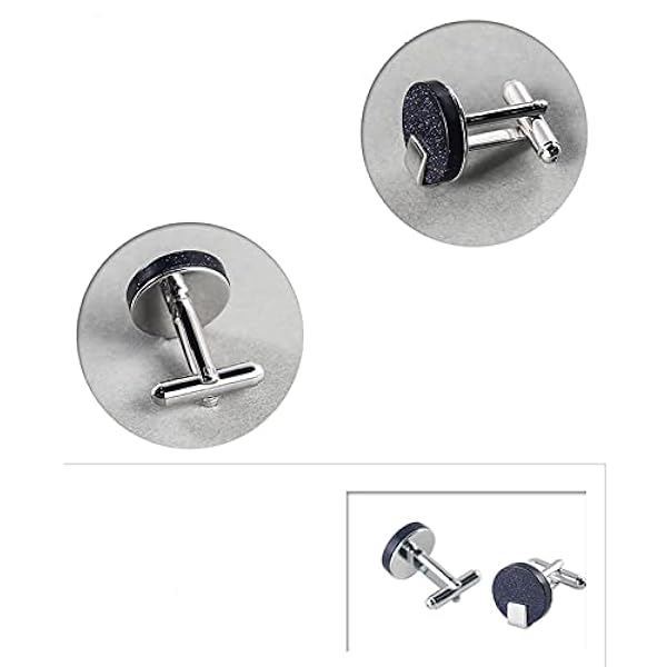 ZWEBY Manschettknappar män runda metall manschettknappar herr fransk skjorta manschettknappar för bröllop affärer