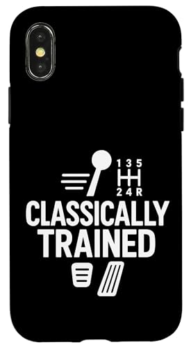 Classically Trained Funny Manual Driving Skill Profession �X�}�z�P�[�X iPhone X/XS �p