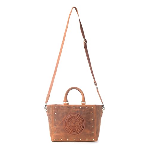Bolso Tote de Cuero Myra Bag Yellowstone para Mujer miniatura 1
