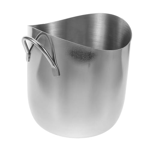 Toyvian Cubitera De Inoxidable Doble Resistente Corrosión y De Limpiar para Enfriar y Bebidas Bares y