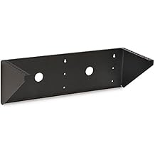 Kendall Howard Rack Bracket - Wall mountable, Under-Desk mountable - Black - 4U - 19"