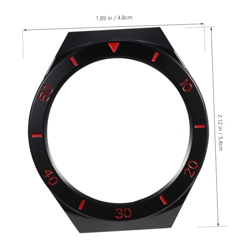 ARTIBETTER Watch Cover 1pc Pc Protective Case Bumper Protector Shell Case Protector Face Cover Accessories Case Supply Glass Screen Protector Wear-resistant Case Covers Cover Case Red Bezel